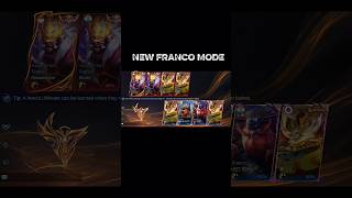 Moba  legends 5v5 new franco mode #mobilelegends #moba5v5 #shorts #mlbb #MOBA55Creator #MOBA55Ninja