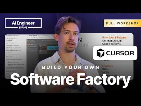 Building your own software factory — Eric Zakariasson, Cursor