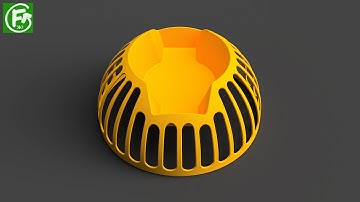 Fusion 360 | Desktop fan chassis