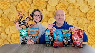 We Finally Tried Rap Snacks Potato Chips!! Which is our favorite flavor??