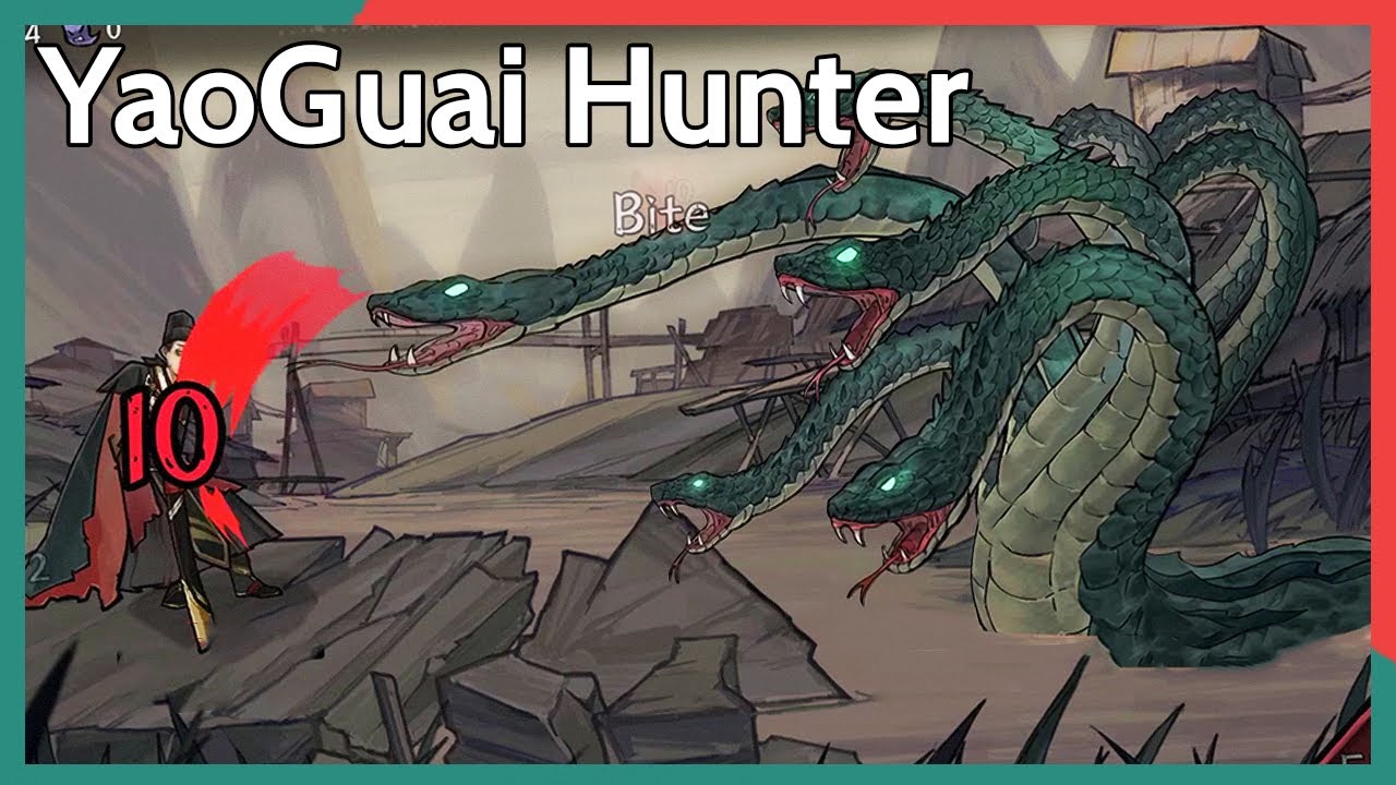 Slapping YaoGuai & Collecting Power Cards!!【 Yao-Guai Hunter 】