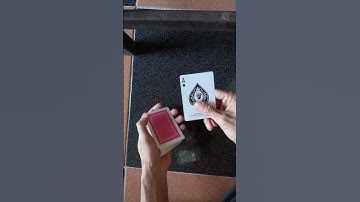 Trik sulap kartu flip merubah kartu tutorial #subscribe  #shorts #tutorial