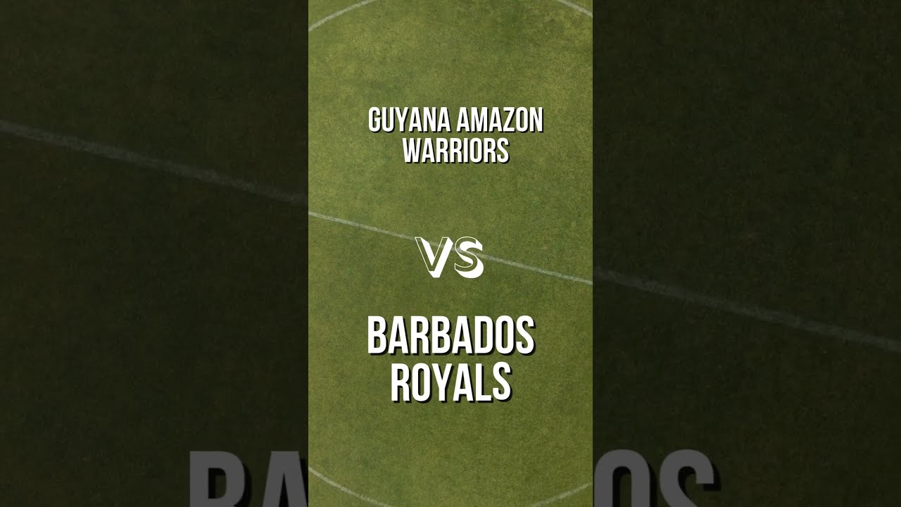 Guyana Amazon Warriors vs Barbados Royals 🔥 | Match Prediction | CPL 2024 