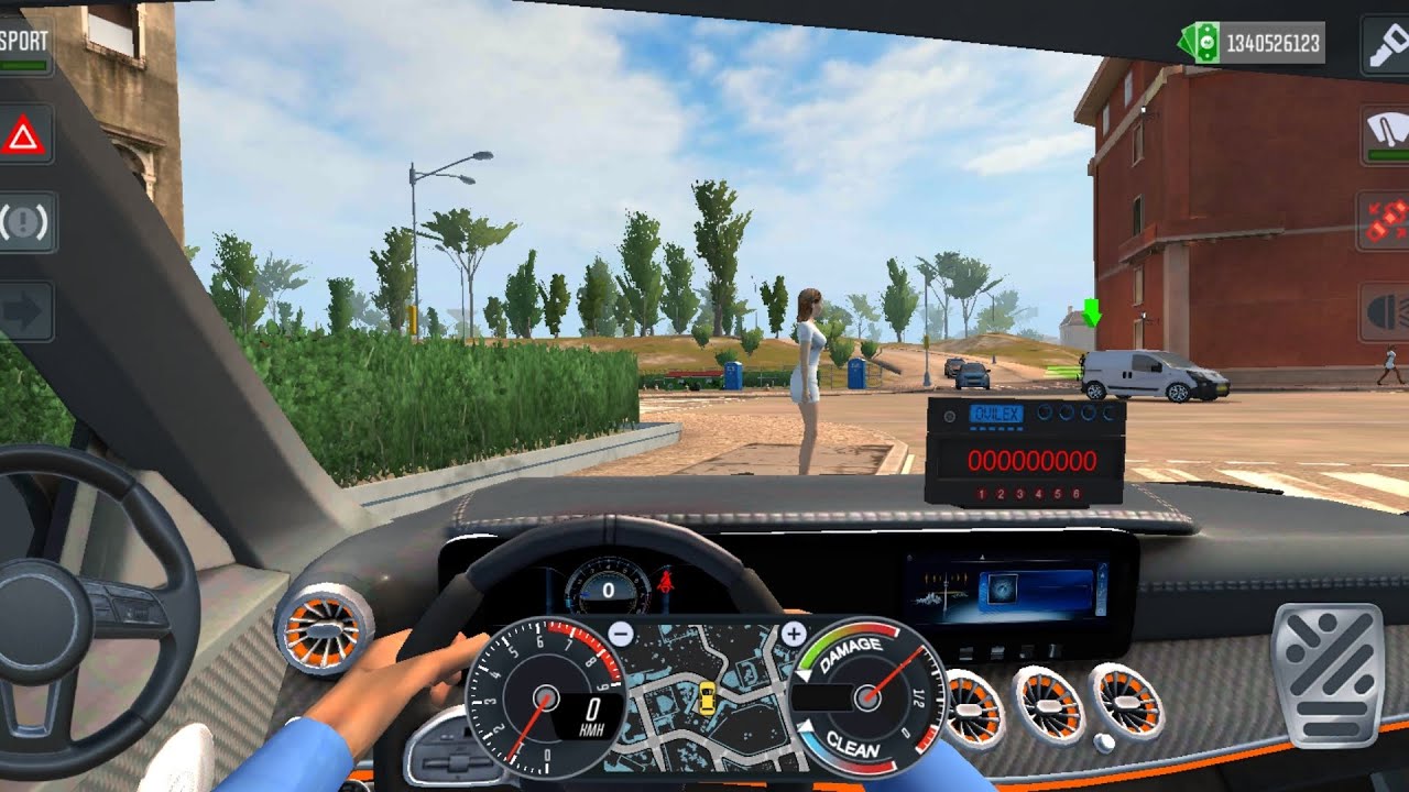 New Taxi Driver 3D - Sports Car City Driving Games! Taxi Simulator 2025 - Car Game Android Gameplay