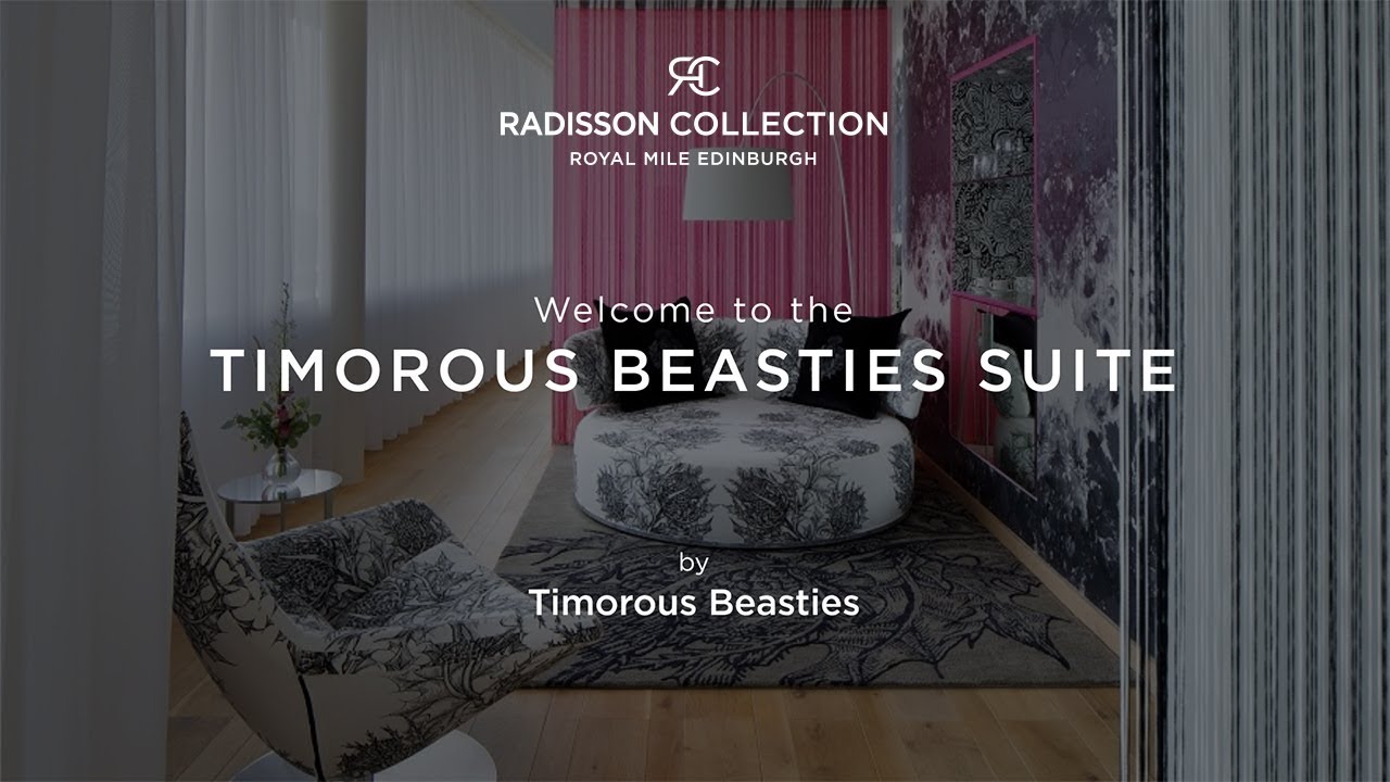 Discover the Timorous Beasties Suite at the Radisson Collection Hotel, Royal Mile Edinburgh