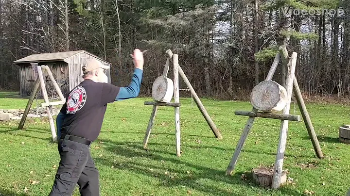 Hammer Grip No-Spin Knife Throw