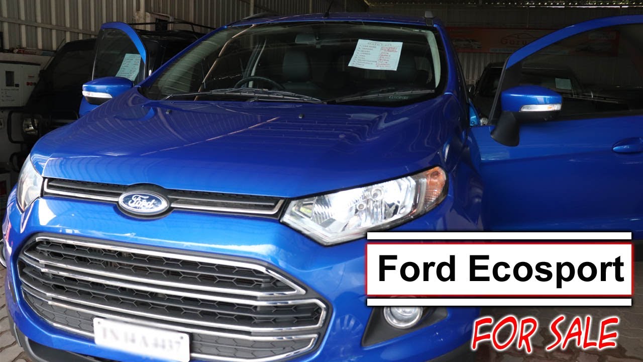 Used Ford Ecosport 2014 for sale Used Cars in Coimbatore Used Cars