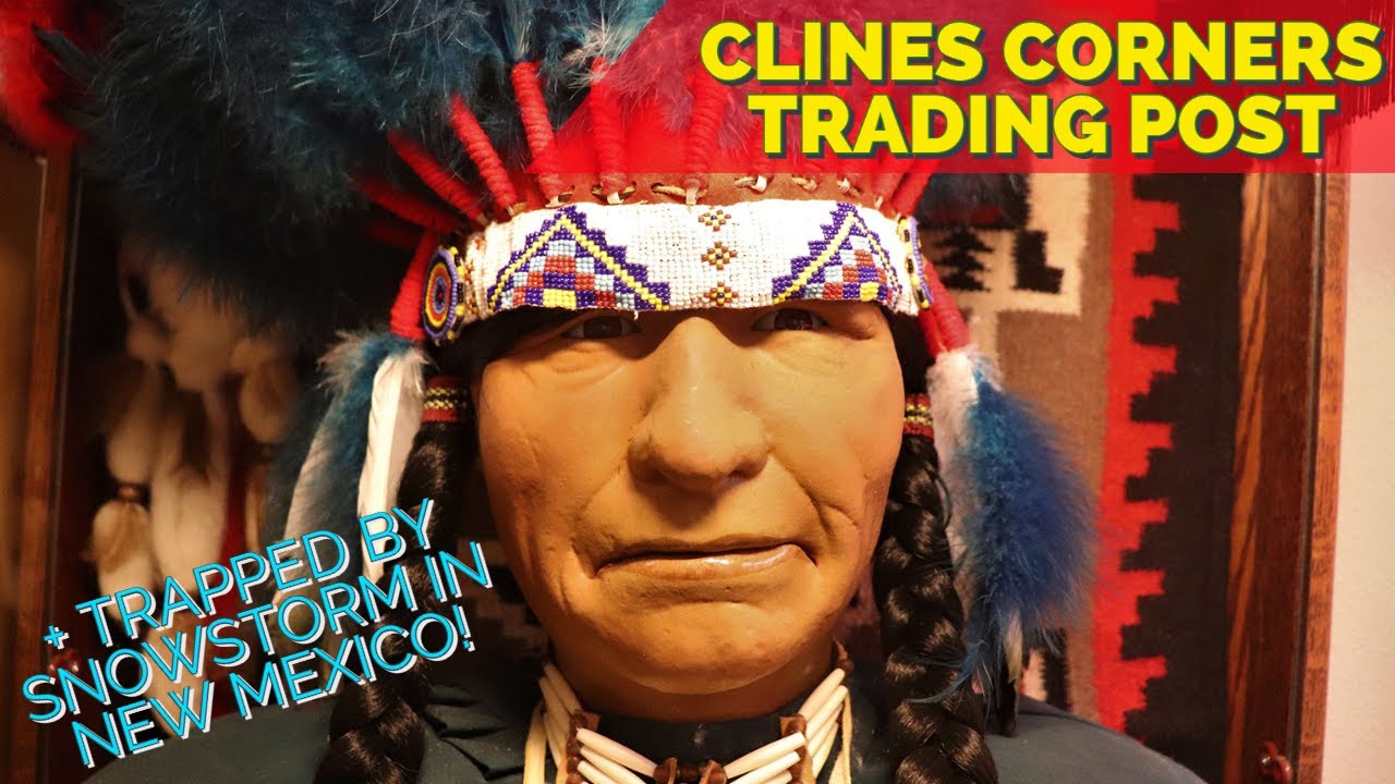 Clines Corners Trading Post + Trapped by Snowstorm in New Mexico - Land of Enchantment Scenery