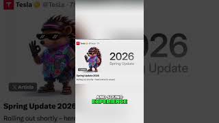 Tesla's Spring Update: Grok, FSD App &amp; More! #shorts