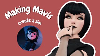 Making Movie Characters in the Sims 4- Mavis from Hotel Transylvania