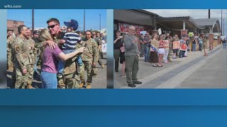 Homecoming: The 16th Airlift Squadron back after deployment