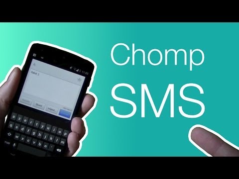 La meilleure application de messagerie sur Android | ChompSMS