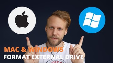 Format an External Drive for both Mac and Windows
