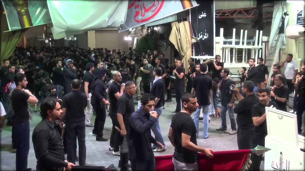 البلاد القديم : زنجيل ميدان أهل البيت ليلة السابع من محرم 1435 هـ