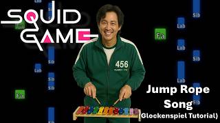 Cómo tocar JUMP ROPE SONG (Squid Game 3 / The Challenge) en Glockenspiel / Xilófono Escolar 🎶 screenshot 3