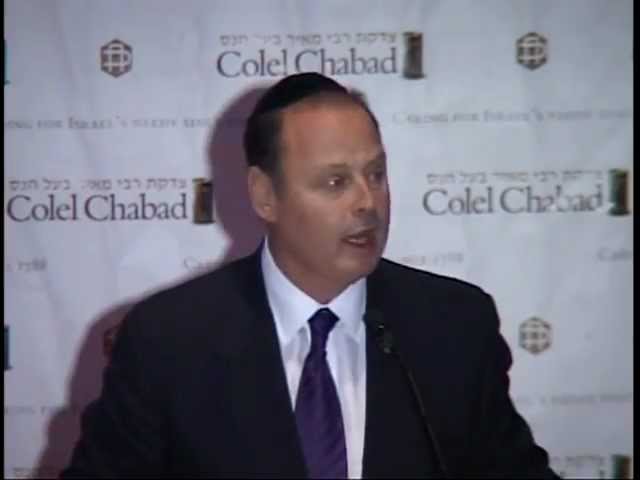 Miles Berger @ 2011 Colel Chabad Dinner