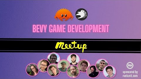 Bevy Game Dev Meetup #4 Livestream