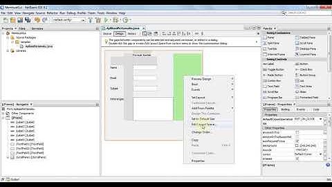 Cara Membuat Tampilan GUI di NetBeans IDE