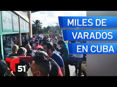 Miles de varados en Cuba por reducción de vuelos