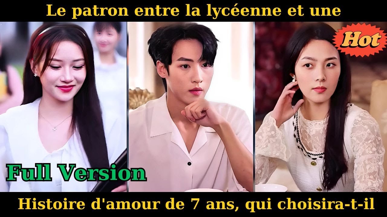 Le patron entre la lycéenne et une histoire d'amour de 7 ans, qui