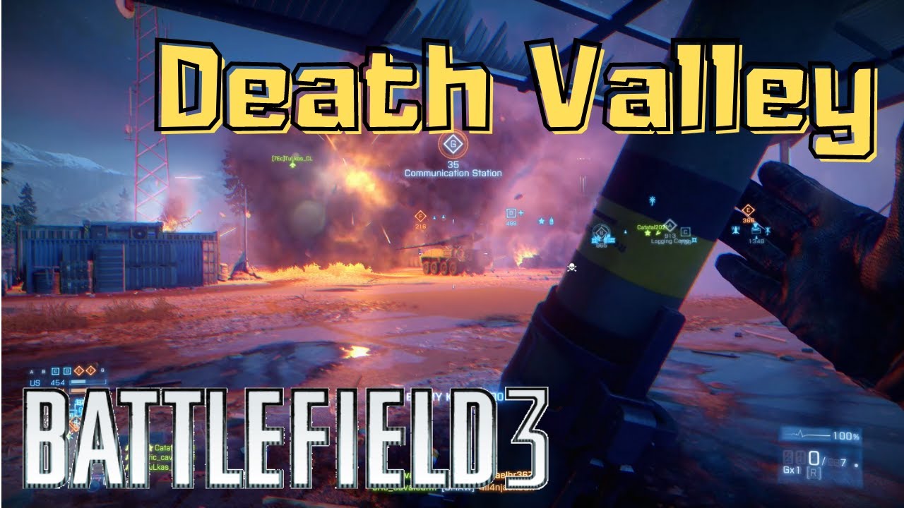 Battlefield 3 in 2021: Death Valley Gameplay (No Commentary)
