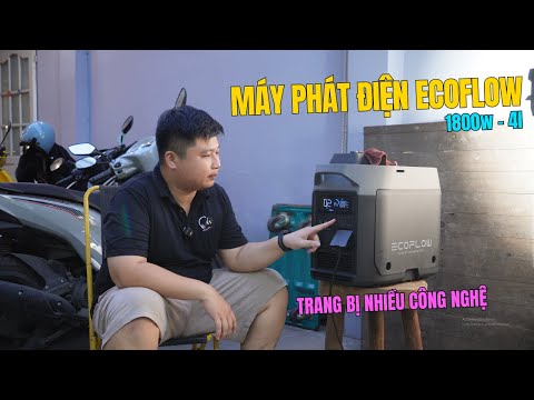 🎥 MÁY PHÁT ĐIỆN ECOFLOW 1800w 4L - Trang bị nhiều công nghệ tích hợp — Video review, click xem trên YouTube
