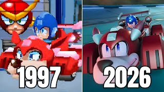Evolution Of Mega Man In Racing Games 1997-2026