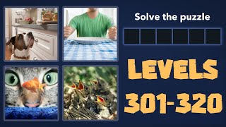 4 Pics 1 Word Levels 301 - 320 Answers screenshot 3