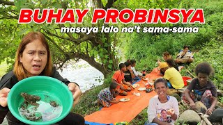 BUHAY PROBINSYA NANGHULI NG ISDA, PALAKA, HIPON AT IBA PA SA ILOG 