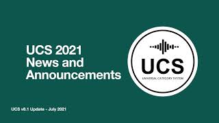 Universal Category List 2021 Update