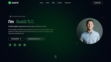 Build a Portfolio Website Using React JS & Tailwind CSS | Step-by-Step