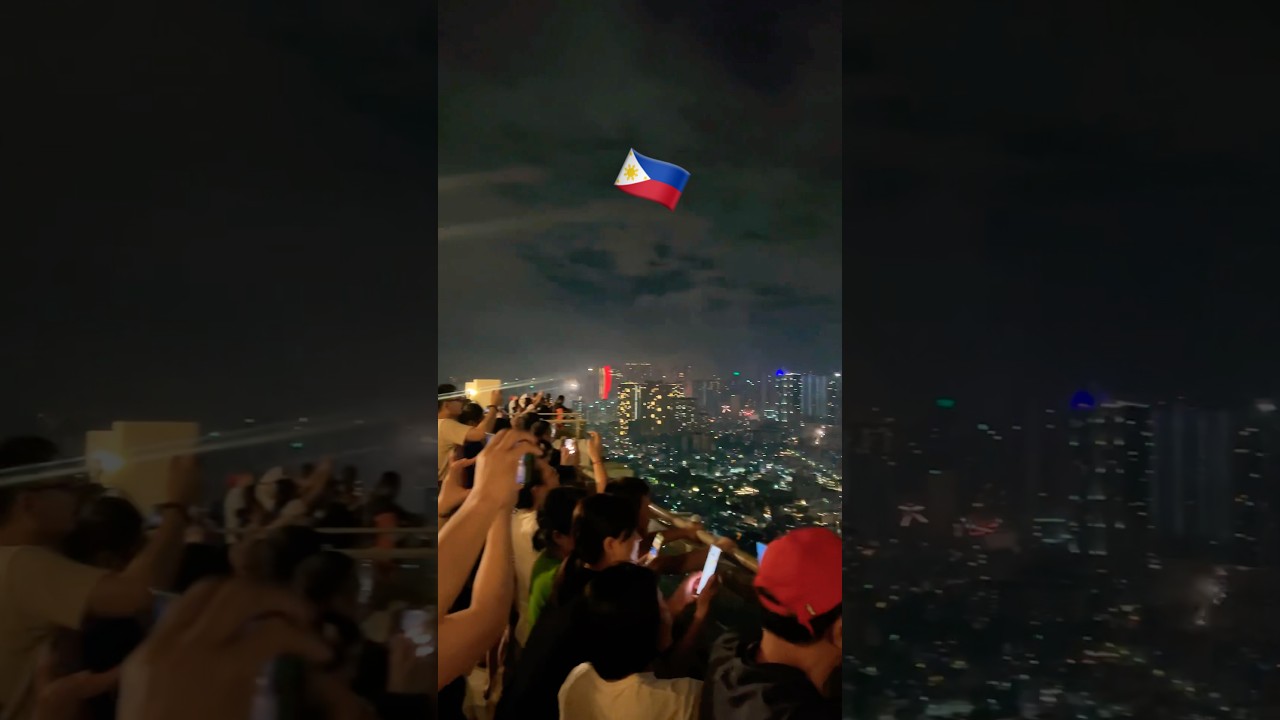 Happy New Year from Manila, Philippines 🇵🇭 #manila #philippines #asia #travel #nomad #shorts