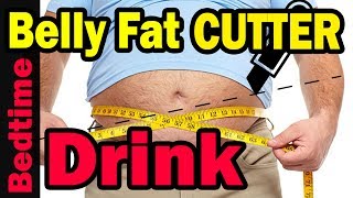 FAT CUTTER BedTime Drink to Lose Belly Fat Overnight 🌙 Lose Weight FAST Weight Loss Drink DIY Detox