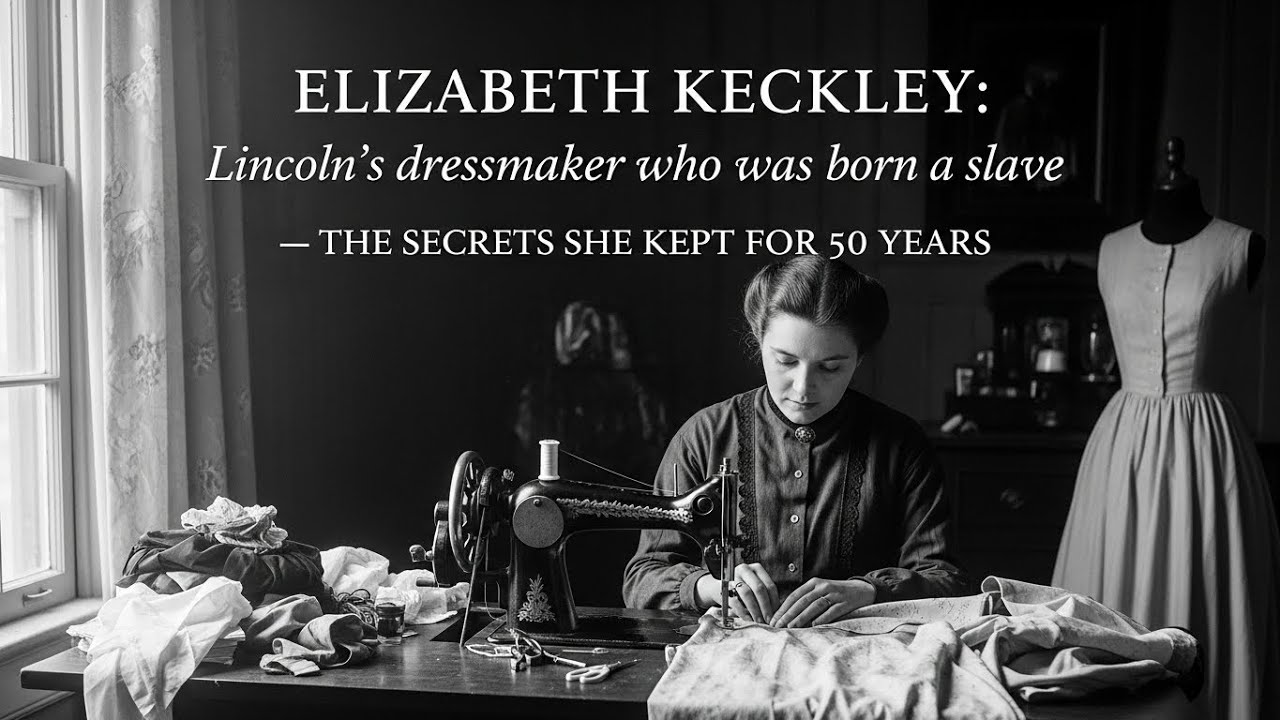 Elizabeth Keckley: Born a Slave, Became Lincoln’s Dressmaker — Secrets Hidden for 50 Years