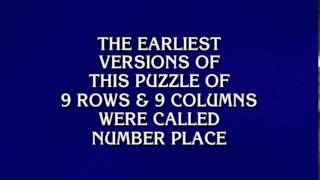 Reverse JEOPARDY!
