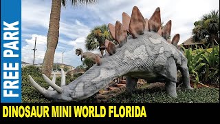 Dinosaur mini world free fun amusement park in Clearwater Florida Celebration Station | Jarek in USA