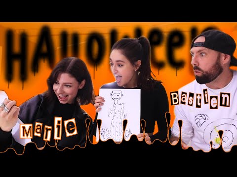 Special Halloween Drawings with Marie Gagné and Bastien Art