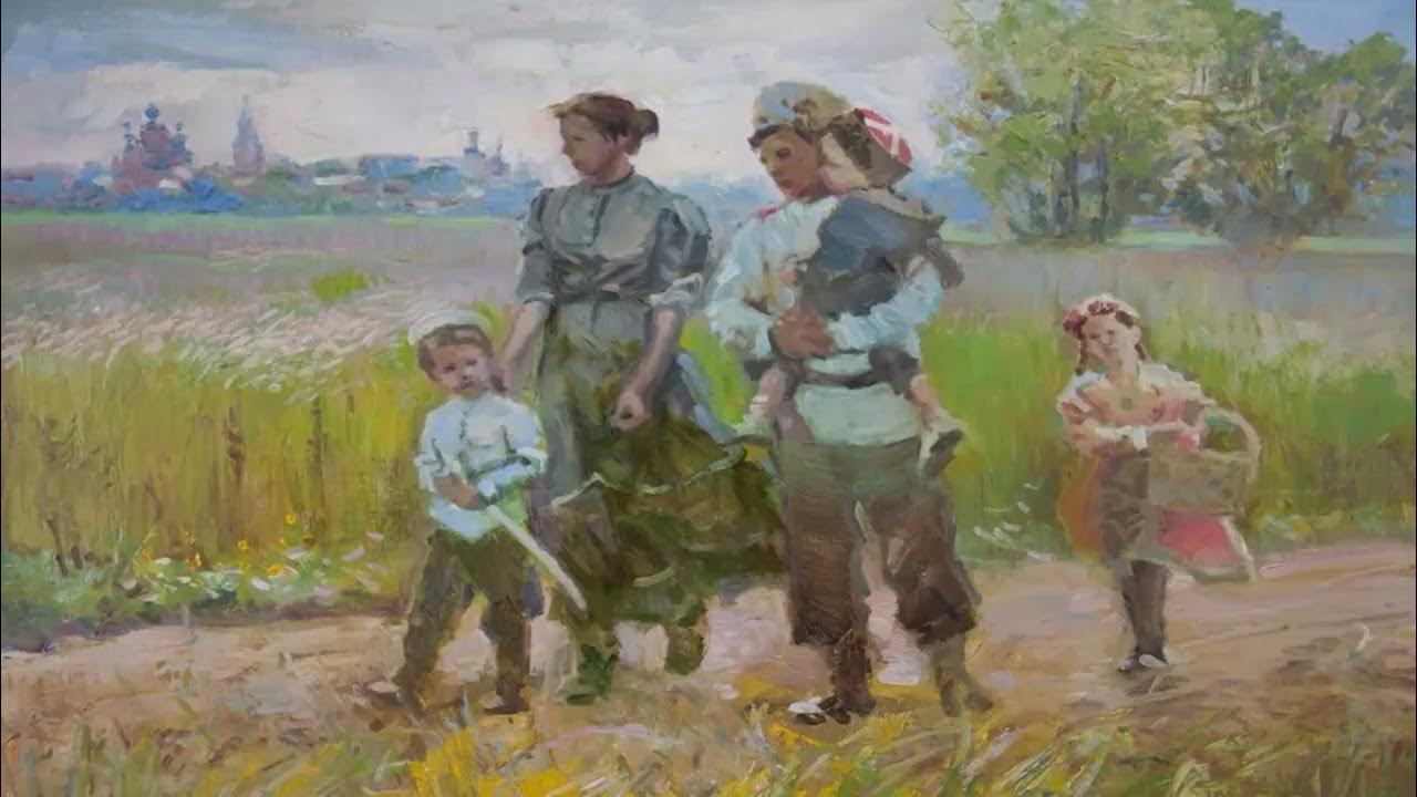 Казачка в живописи