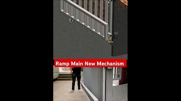 👉 Ramp Main Gate - Mechanical Mechanism #3danimation #cad #solidworks #mechanical #3ddesign #gate