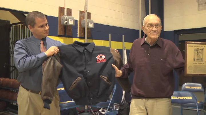 Carroll University: Bill Lueder '56 accepts the 20...
