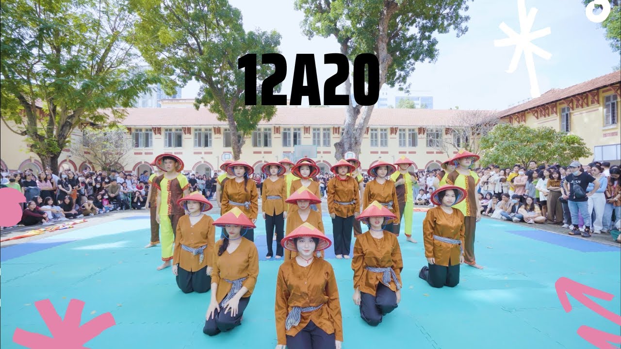 | 12A20 - Top 1 Flashmob Marie Curie 2022 | MASHUP BẮC KIM THANG - NAM QUỐC SƠN HÀ🔥🔥