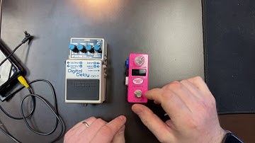 Disaster Area micro.clock Setup with Boss Delay Pedals