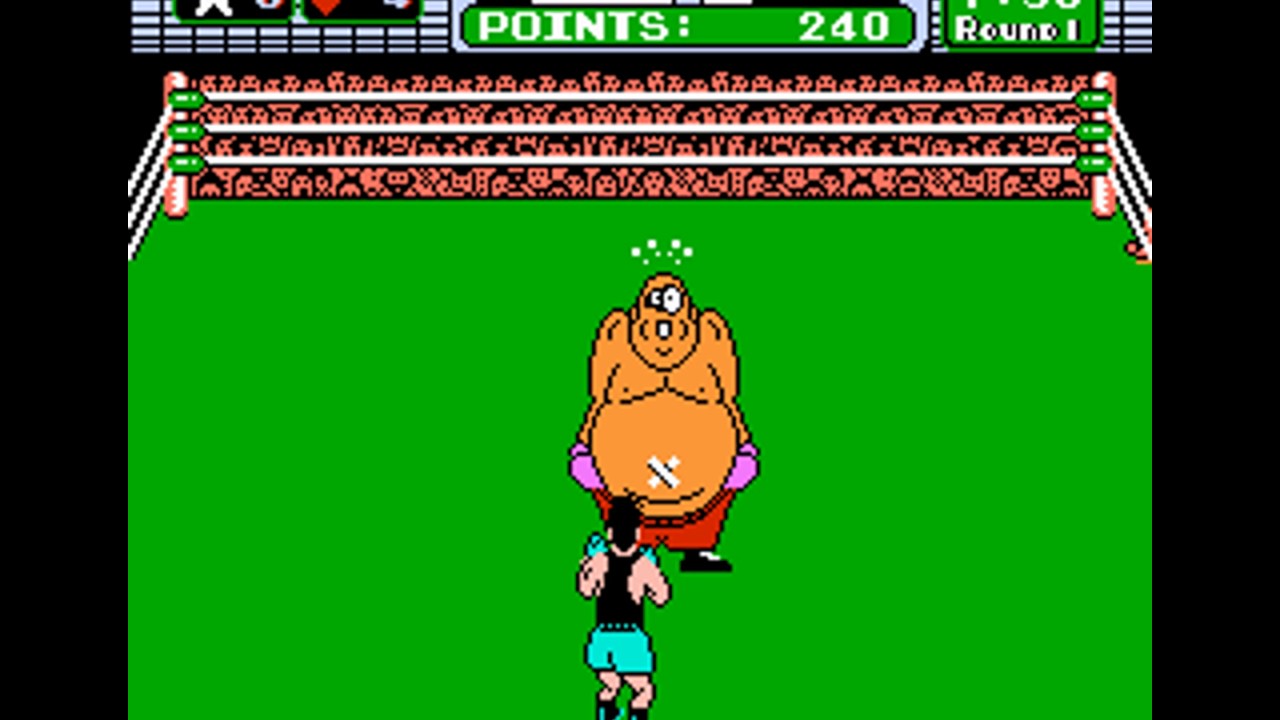 PunchOut Nes (mini) Major Circuit Combat 2 King Hippo YouTube