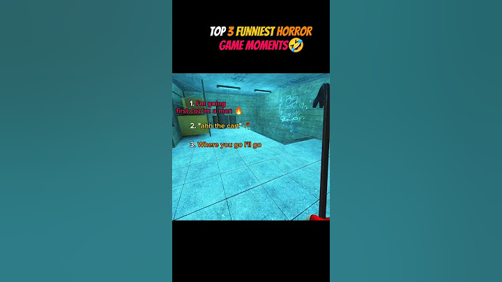 Top 3 Funniest Horror Game Moments 😱😂 | Try Not to Laugh!