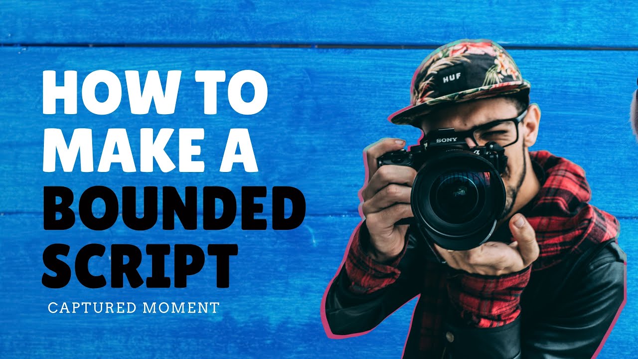 Bound Script in Tamil How to Make a Bounded Script ? Captured