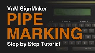 Famous VnM4 SignMaker - Pipe Marking Profile