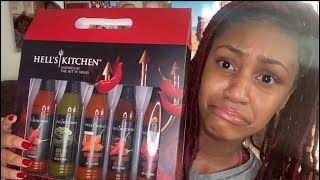 Hell’s Kitchen Hot Sauce Challenge 🌶🥵!!!