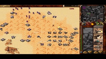 Dune 2000 1v1 - Shaokhan (H) vs Cherif (A) 2015-08-05 Habbanya Erg - Game 2