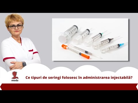 Ce tipuri de seringi folosesc in administrarea injectabila? - Punctia venoasa