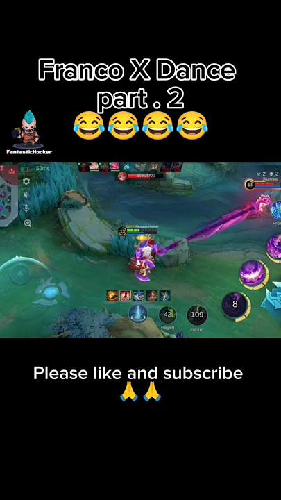 Franco X Dance Part 2😂😂😂#viral #shortsviral #mobilelegends 😂🙏❤️🔥